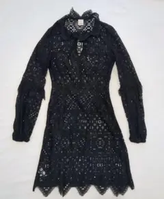 PINKO ブラック レース ワンピース