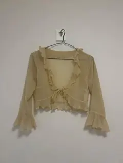 KATHARINE HAMNETT キャサリンハムネット シフォン ボレロのサムネイル