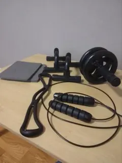 トレーニング器具セット 腹筋ローラー プッシュアップバー