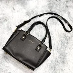 CHASLER&KHTTE 2wayショルダーバッグ ブラック 黒
