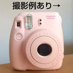 【撮影例あり】FUJIFILM チェキ Instax mini 8 ピンク