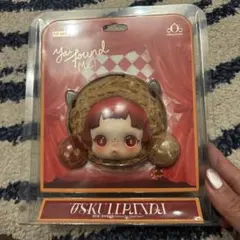 スカルパンダ イヤホンケース　ピーナッツ　SKULLPANDA