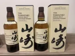 山崎 NV シングルモルトウイスキー 700ml 2本セット 箱なし - メルカリ
