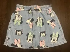 H&M エイチアンドエム デニムスカート ミニー 130相当