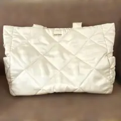 Rosé Muse Satin quilting big tote - メルカリ