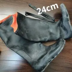 田植え靴　田靴　農作業用ゴム長靴　水田　長靴　24cm