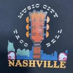 【NL】Taco Bell音楽都市ナッシュビル ギタービッググラフィック