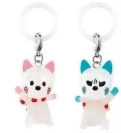 2点セット おじゃる丸 めじるしアクセサリー オコリン坊　ニコリン坊
