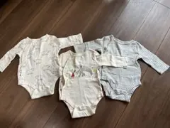 GAP 長袖ロンパース3点セット
