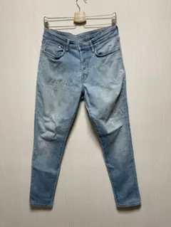 H&M スキニーデニム ライトブルー