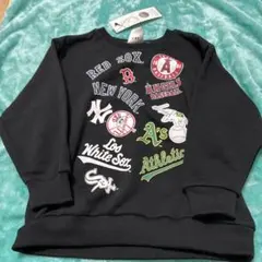 【新品タグ付】MLBトレーナー　120サイズ