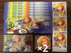 あんスタ　仁兎なずな　中国　心悦チケット　二弾　ぱしゃっつ　缶バッジ　カード