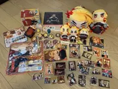 鬼滅の刃 1番くじ ラバストビジュアルボード コースターなど76点 