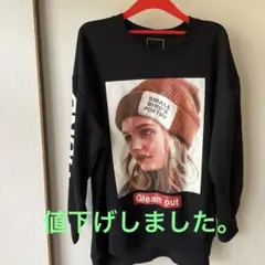 長袖ロングレディースMサイズトレーナー