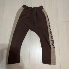 【裏起毛パンツ】キッズ✨ブラウン　120cm