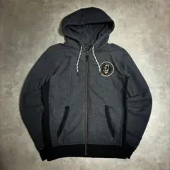 00s archive Y2K Surf Zip Hoodie Gray M