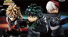 僕のヒーローアカデミア フィギュア　3名セット
