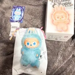 正規品 ラブブ エナジー HOPE ブルー 青 ぬいぐるみペンダント