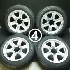 ★☆ 社外アルミ ウェッズ キーラー 215/60Ｒ17 200系 ハイエース ④ ☆ 社外アルミ ウェッズ キーラー 215/60R17 200系 ハイエース