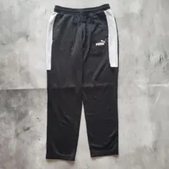 PUMA プーマ ジャージ ブラック ユニセックス トラックパンツ ウエストゴム