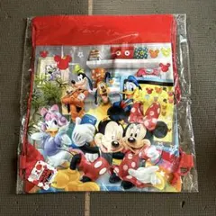 ⭐︎新品未使用⭐︎ ミッキーと仲間たち ナップザック 2wayバッグ タグ付きのサムネイル