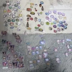 ボンボンドロップシール　コットンパフィーシール　おはじきシール　お裾分け　正規品