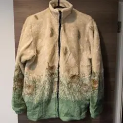【美品】フリース　鳥柄 　Galloway（ギャロウェイ）ヴィンテージ　希少