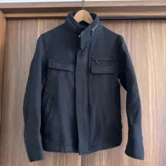 【美品・名作】UNIQLO +J ウールフィールドジャケット　S ブラック