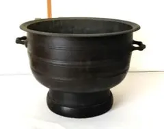 水漏れ注意】明治時代 備前焼 火鉢 置物 植木鉢 プランター
