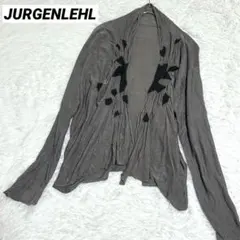 【未使用】ヨーガンレール JURGEN LEHL 黒 羽織り カーディガン風 2025年最新】JURGEN LEHL レディース カーディガン・ボレロ