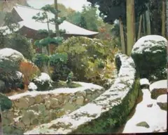 大沼映夫、【ハナ　ハル　パール】、新品高級額 額装付、希少画集画、状態良好 大沼映夫、【ハナ ハル パール】、新品高級額 額装付、希少画集