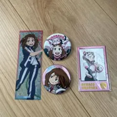 僕のヒーローアカデミア 缶バッジ 麗日お茶子