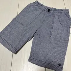 ファミリアfamiliarストライプ柄 ハーフパンツ 100cm