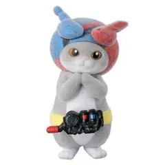 仮面にゃいだー　その２　仮面ライダービルド　ガチャガチャ　猫　フィギュア