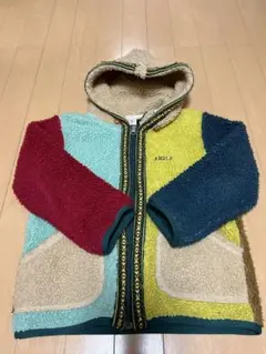 AIGLE フリースジャケット 120 マルチカラー