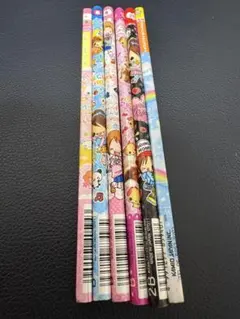 平成レトロ　鉛筆6本セット