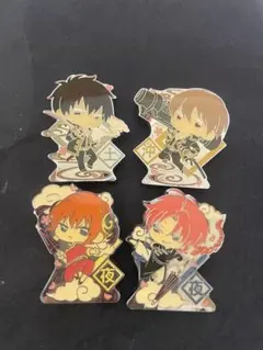 ４個☆銀魂☆メッセージクリップ☆神威☆神楽☆土方☆沖田
