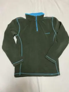 ハーフジップアップフリース　スキーのインナーにも　サイズ135