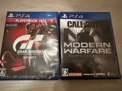 PS4 ソフトGran Turismo Sport & Call of Duty