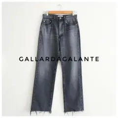 新品 GALLARDAGALANTE ダメージ加工ストレートデニム ハイウエストのサムネイル