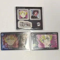 鬼滅の刃 ダイニング お楽しみくじ 甘露寺蜜璃 アクリルステッカー カード R