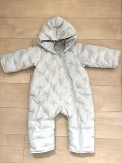 【Petit main】カバーオール　ロンパース　防寒