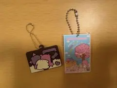 サンリオ　キキララ　ポストカードチャーム　キャラパキチョコレート　2点セット