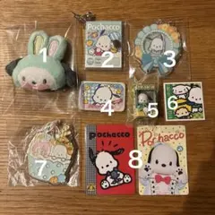 ポチャッコ　サンリオ　シークレット　マスコット　キーホルダー　トレカ