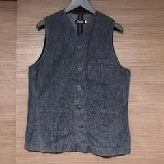 Dapper’s ダッパーズ 黒シャンワークベスト 38 ブラックシャンブレーのサムネイル