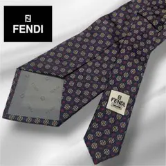 【美品】　FENDI フェンディ　シルク　ネクタイ