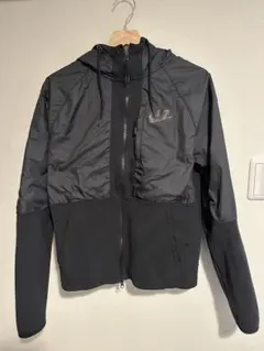 Nike ナイキ ブラック フード付き ウィンドブレーカー Sサイズ