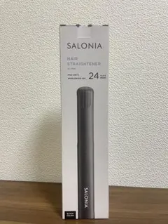 SALONIA ストレートアイロン24mm ブラック