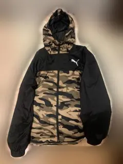PUMA 迷彩マウンテンパーカー