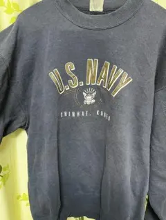 70s RUSSEL U.S. NAVYフロッキーUSA製ヴィンテージスウェット 70s RUSSEL U.S. NAVYフロッキーUSA製ヴィンテージスウェット - メルカリ